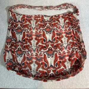 Free People Paisley Floral Print Cotton Tote Bag 🌸👜